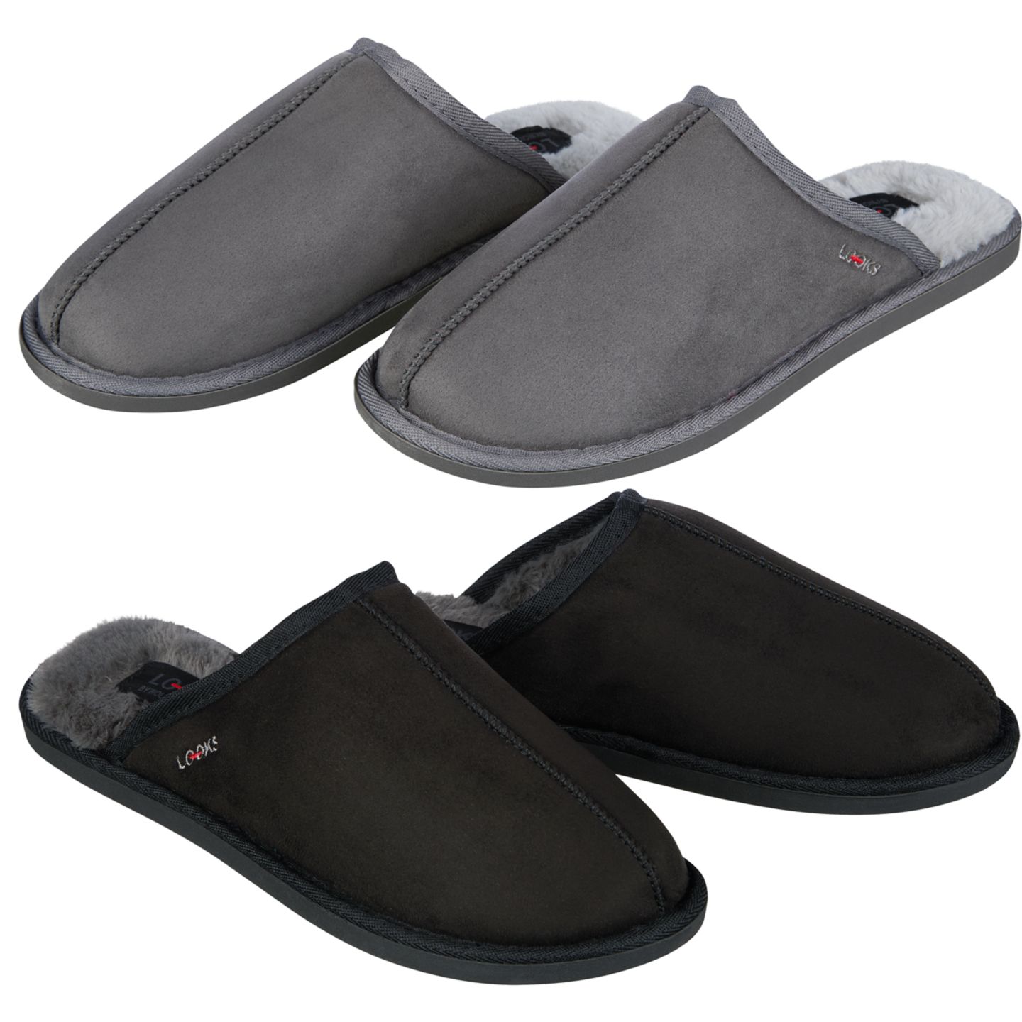 LOOKS Herren-Hausschuhe