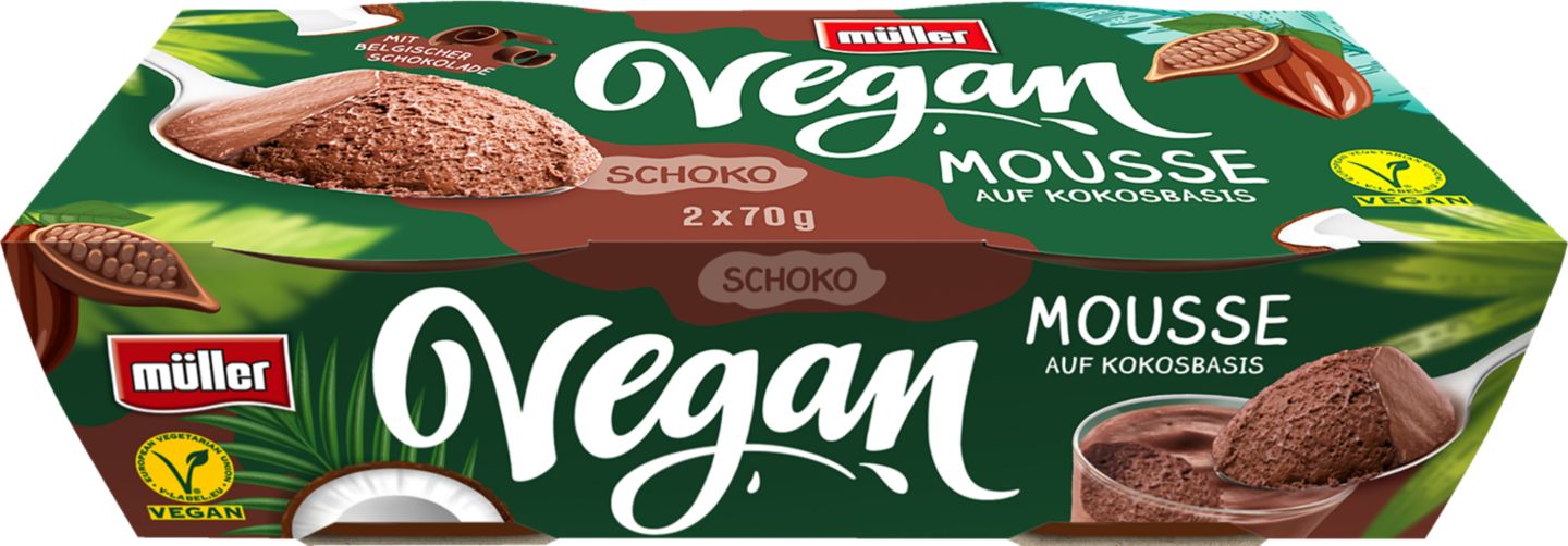 Müller Vegan Mousse
čokoládová pěna