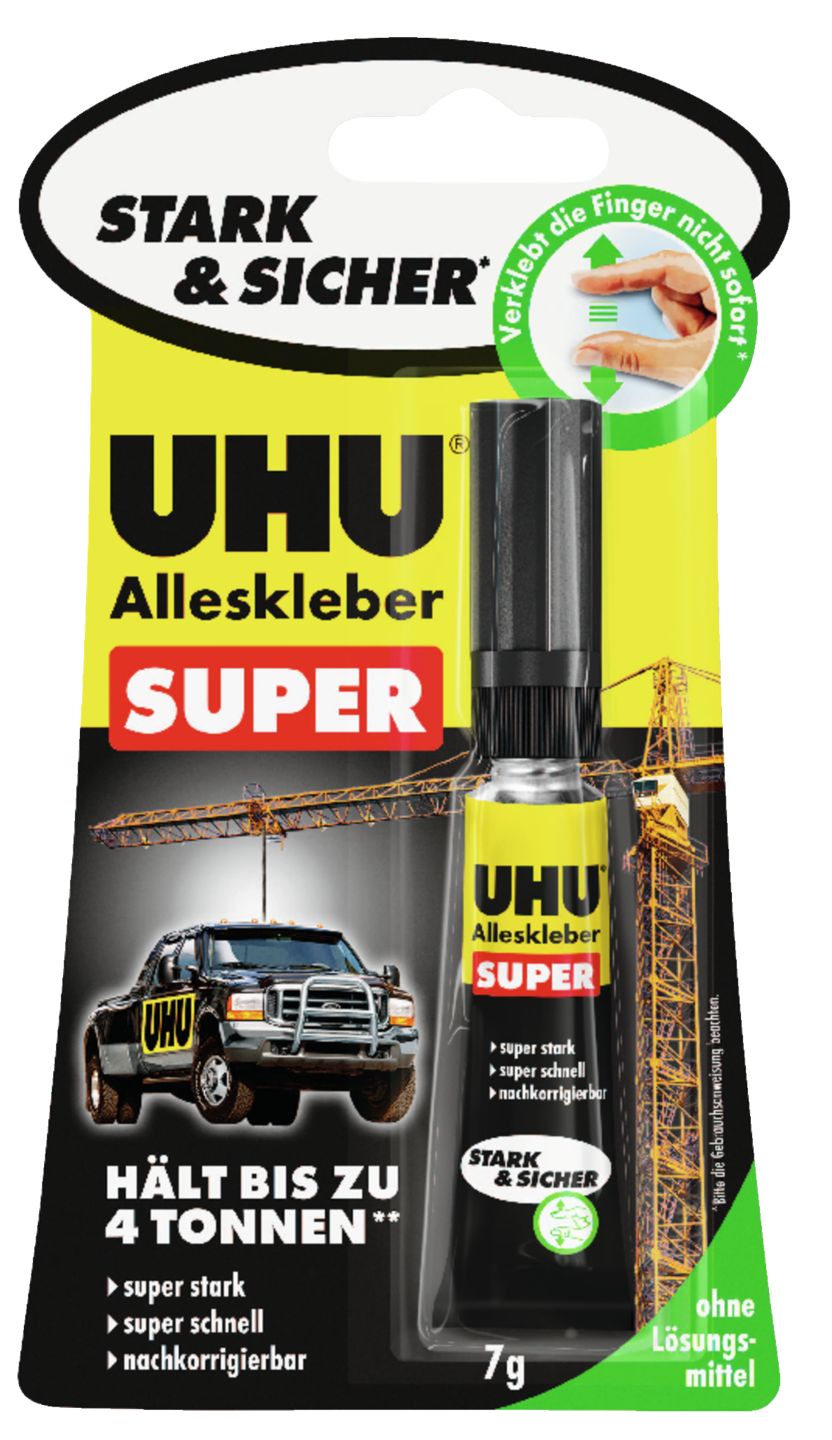 UHU Alleskleber »SUPER Stark & Sicher«