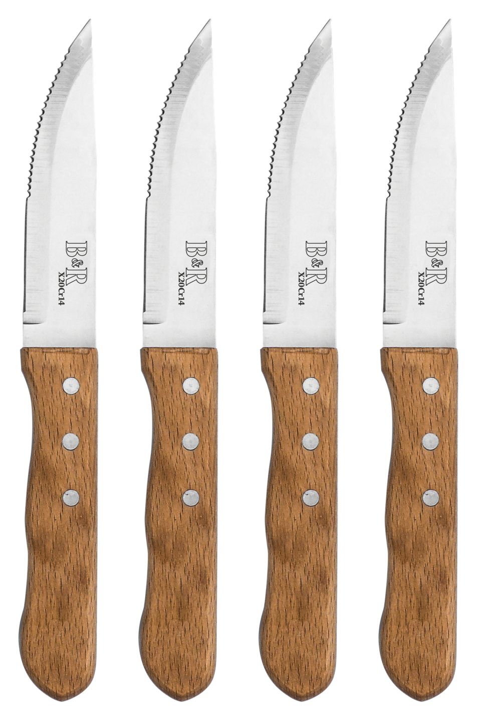 Sada steakových nožů délka: 24,7 cm