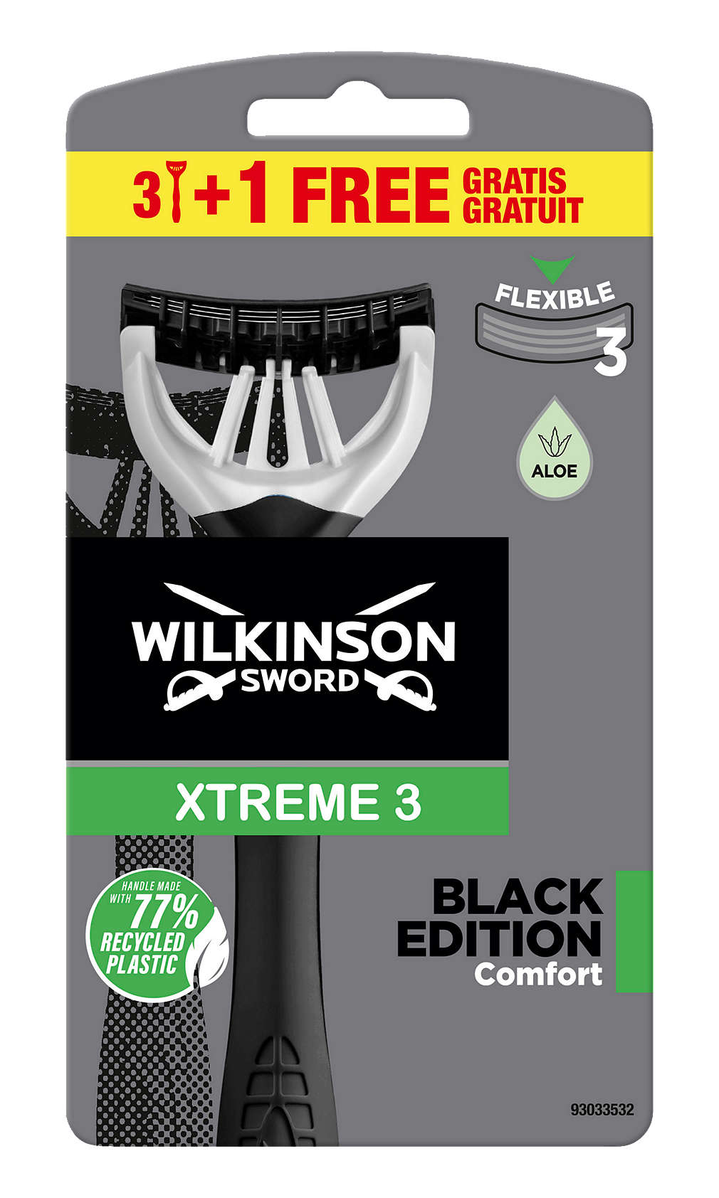 Изображение за продукта Wilkinson Xtreme3 Самобръсначка Black