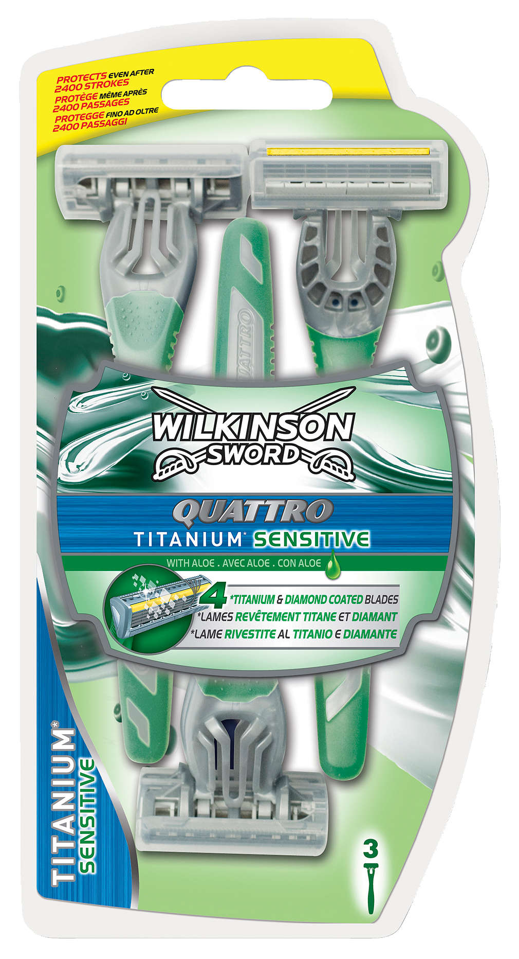 Изображение за продукта Wilkinson Quattro Самобръсначка Titanium