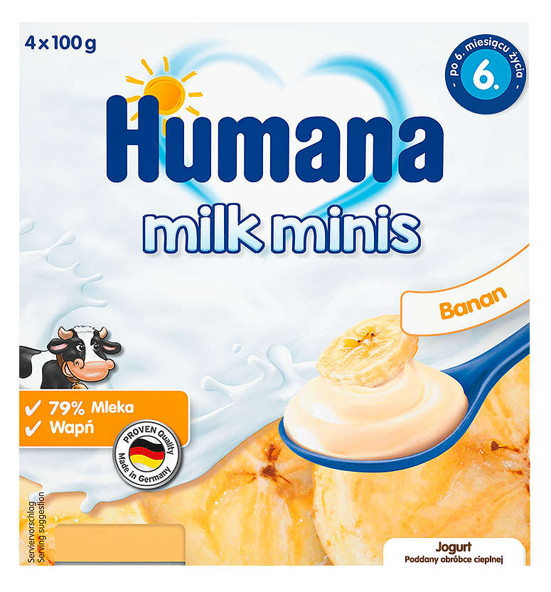 Zdjęcie oferty Humana Deserek jogurtowy, mleczny