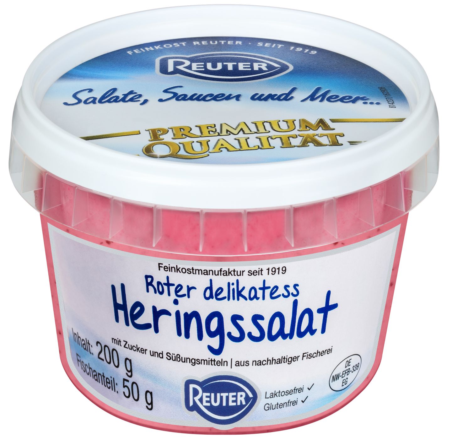 REUTER Delikatess-Heringssalat rot