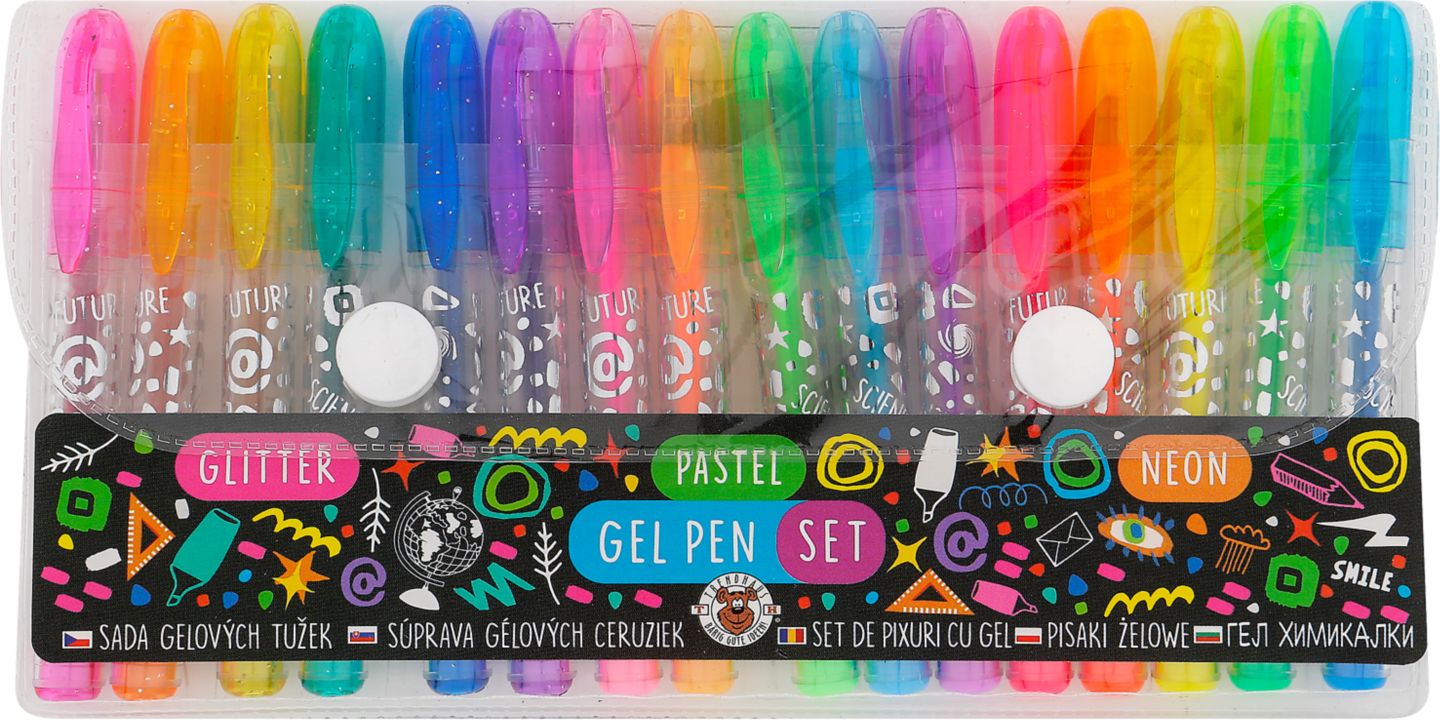 Gelová pera mini
16 ks v balení