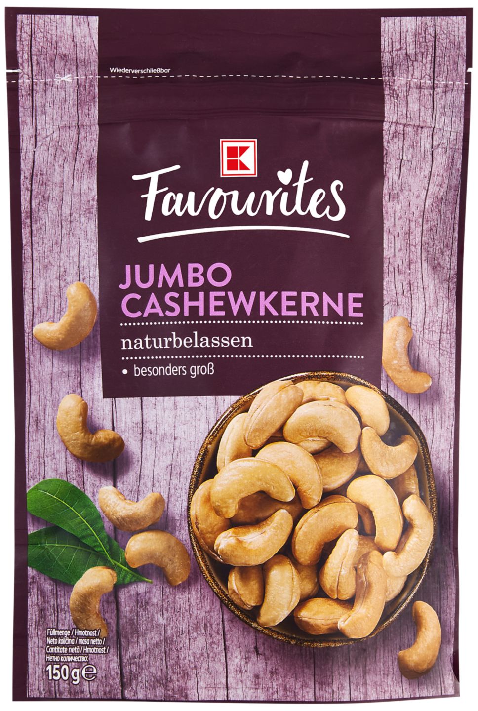 K-FAVOURITES Jumbo-Cashewkeerne