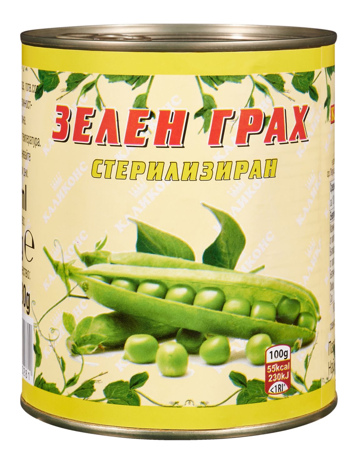 Изображение на Каликонс Зелен грах