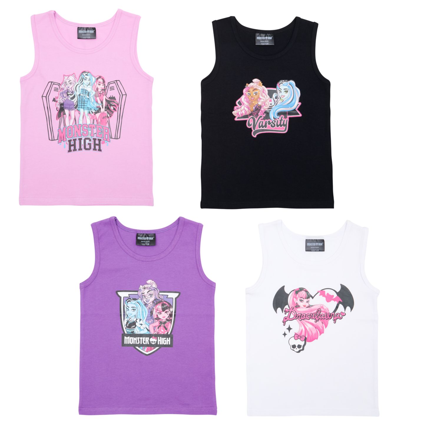 Kinder-Unterhemden »Monster High«