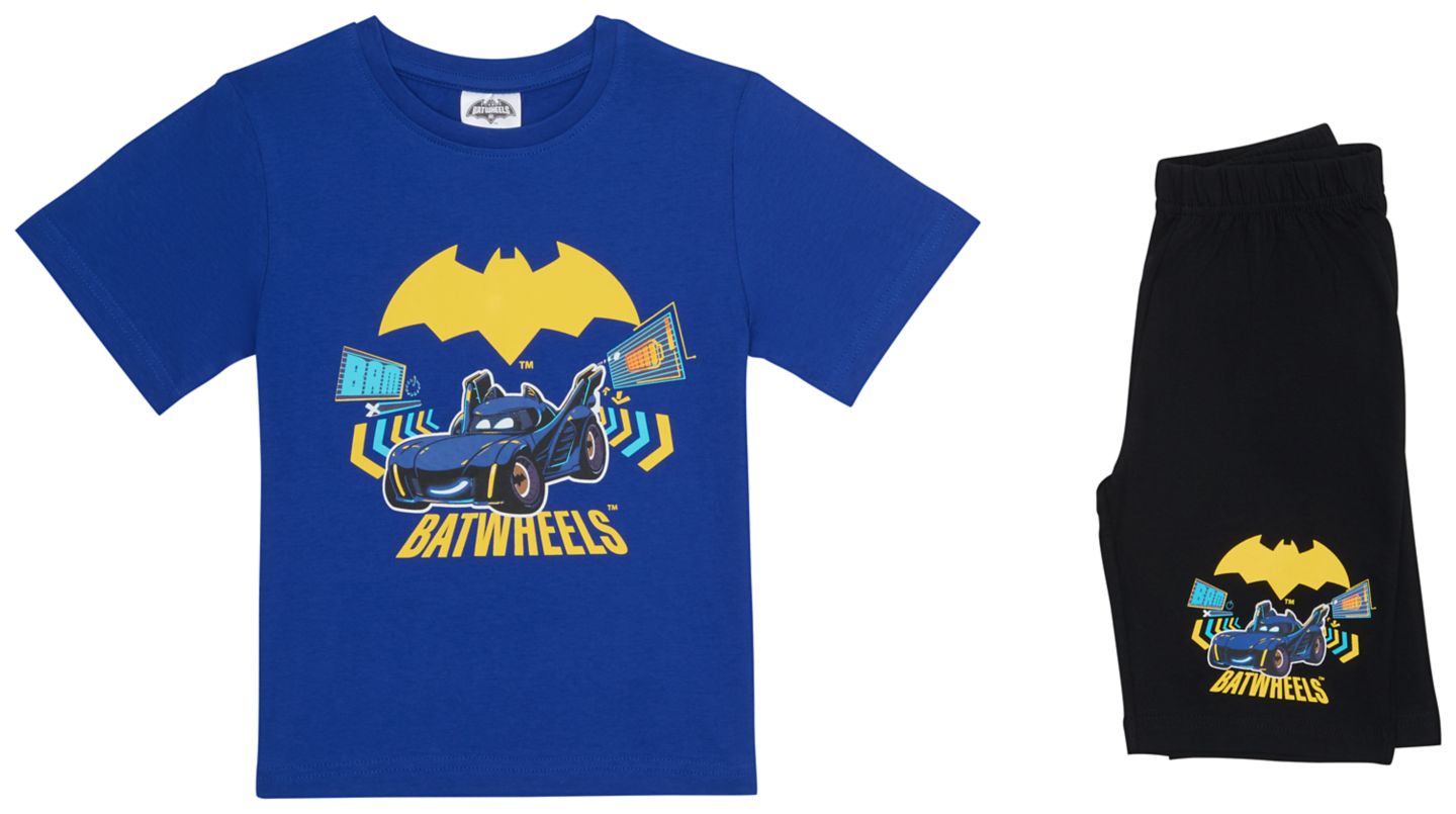 Kinder-Shorty-Pyjama »Batwheels«