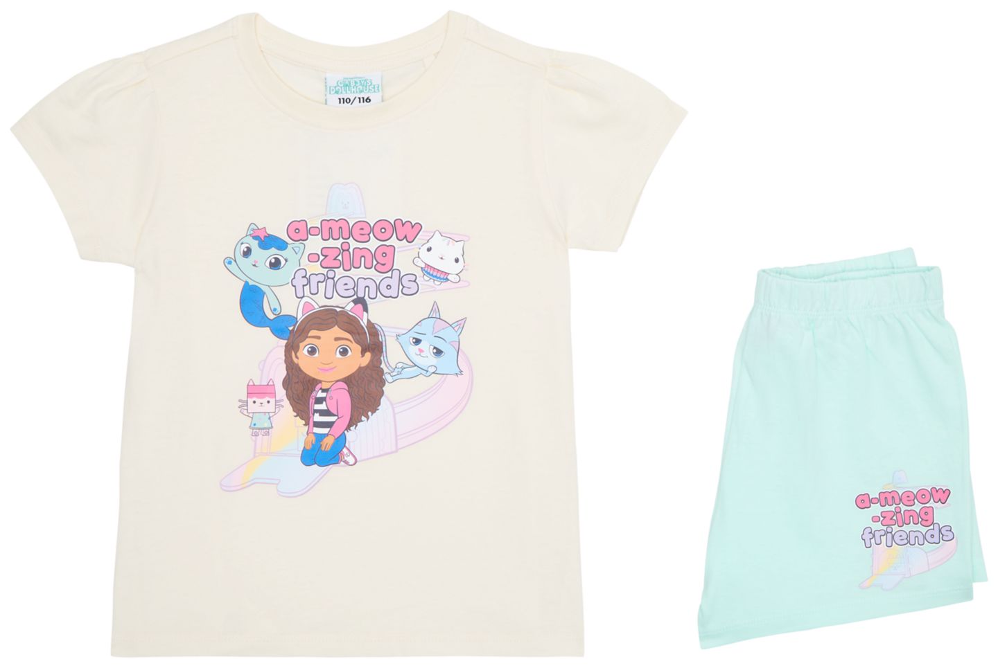 Kinder-Shorty-Pyjama »Gabbys Dollhouse«