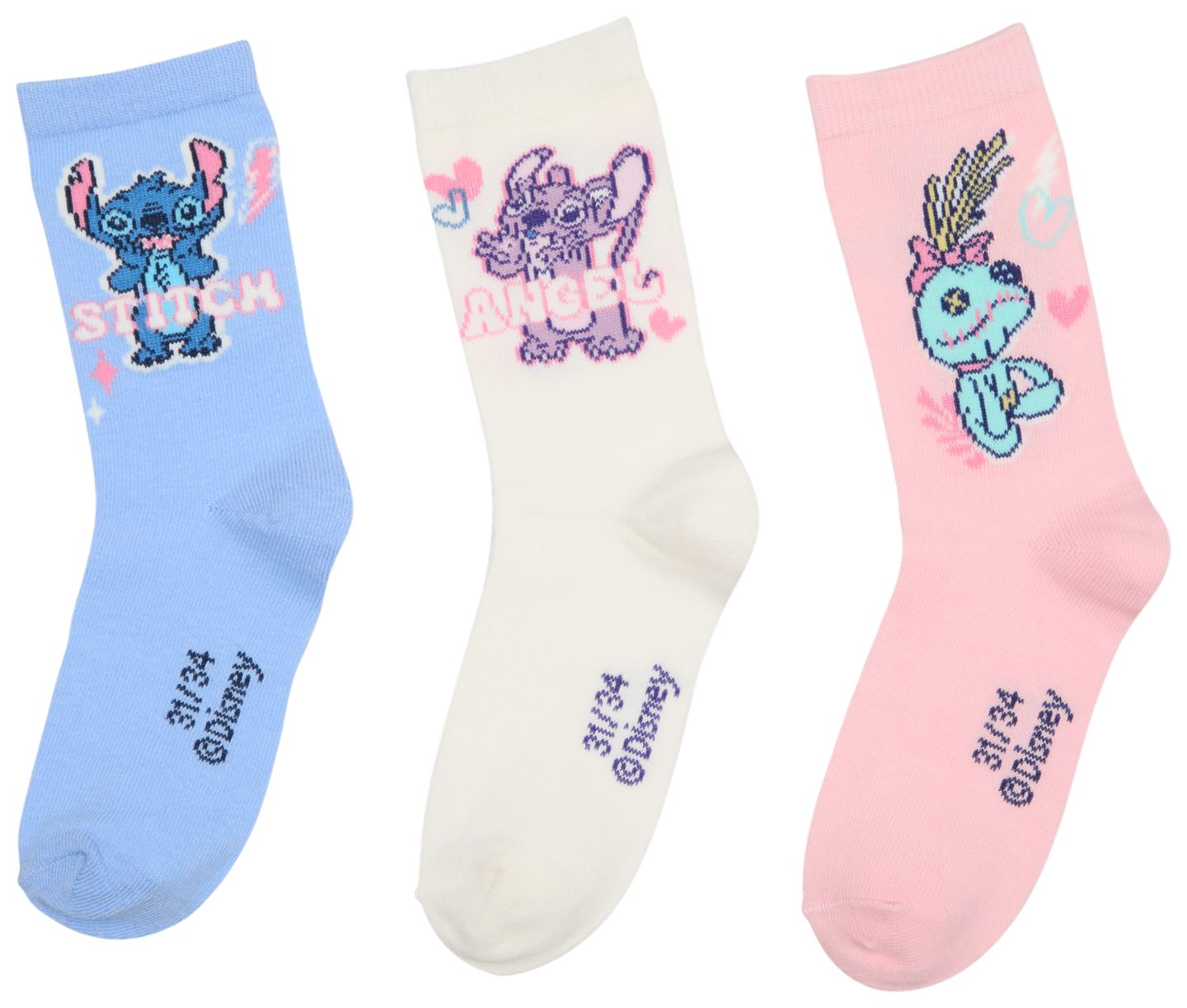 Stitch Čarape za djevojčice 3/1