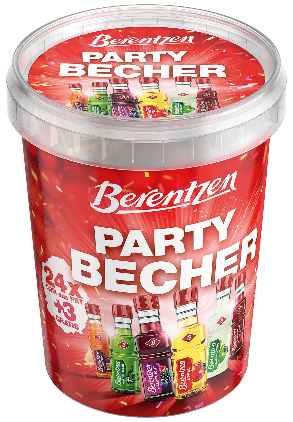 BERENTZEN oder PUSCHKIN Party-Becher oder -Shooter Mini-Liköre