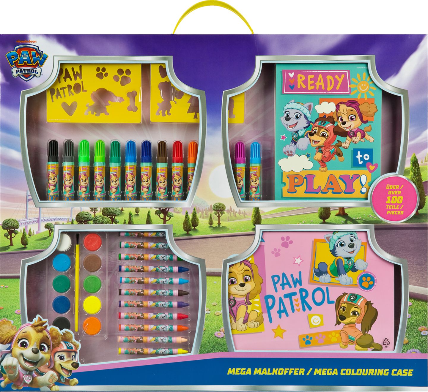 Изображение на PAW PATROL Куфар за рисуване Mega