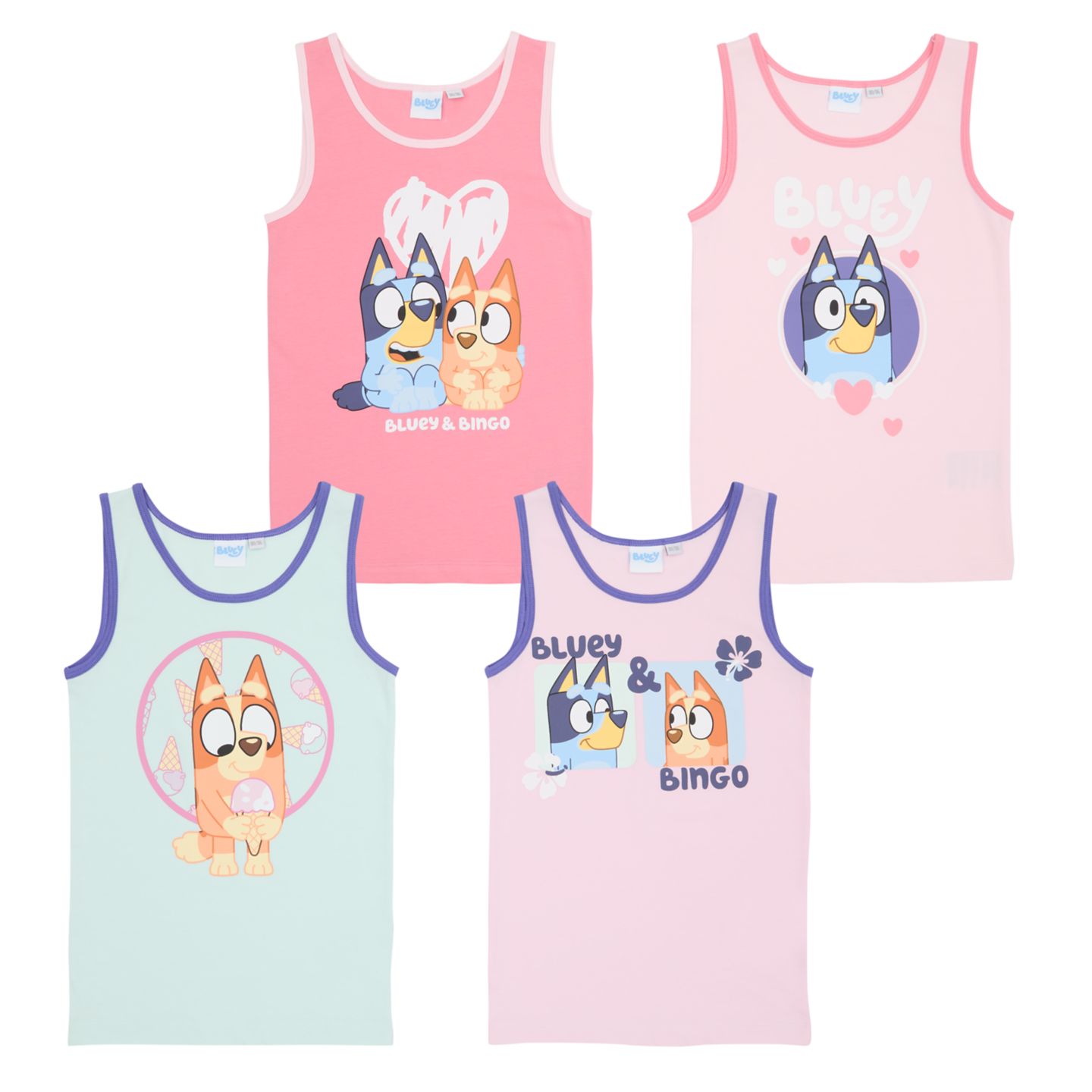 Kinder-Unterhemden »Bluey«