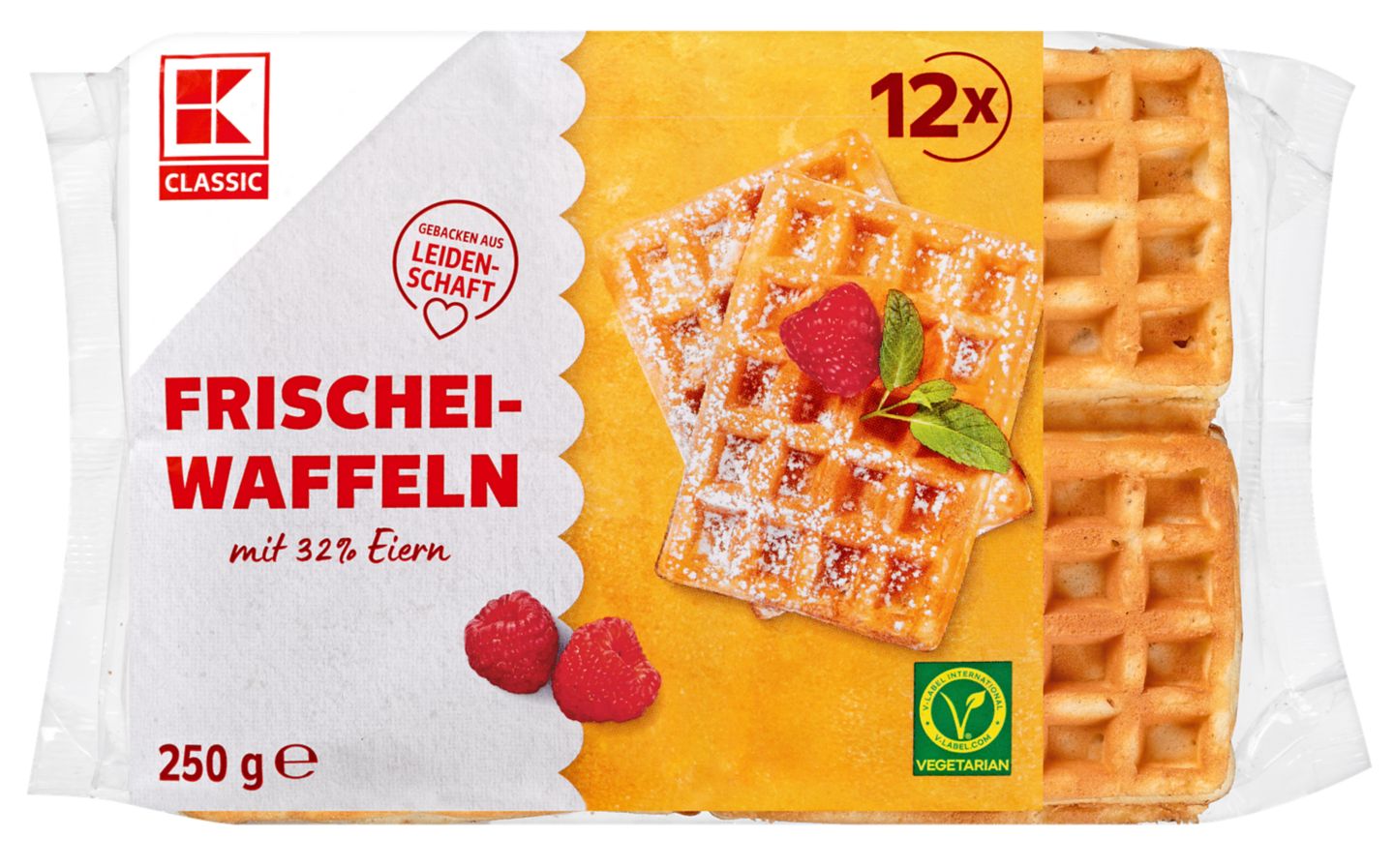 K-Classic Vafle z čerstvých vajec