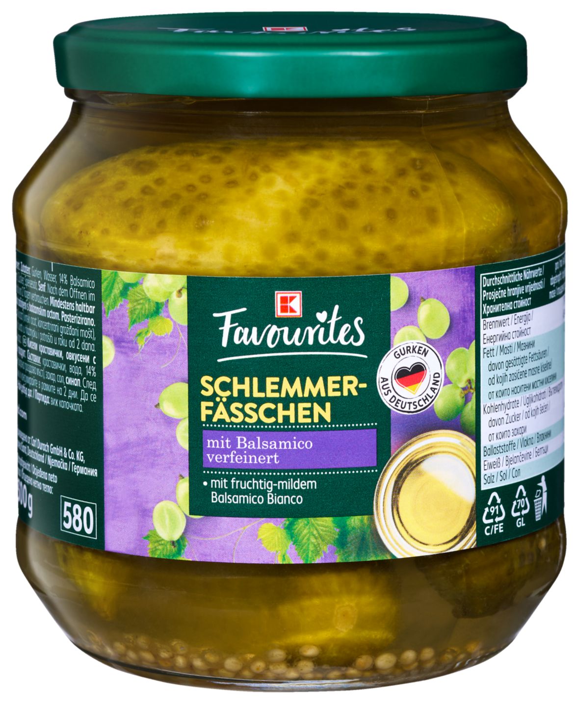 Изображение на K-FAVOURITES Кисели краставички
различни видове