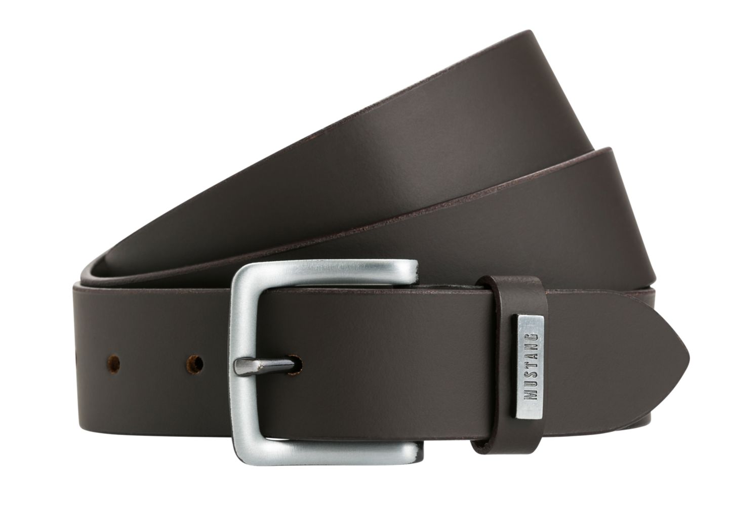 MUSTANG Herren-Ledergürtel 