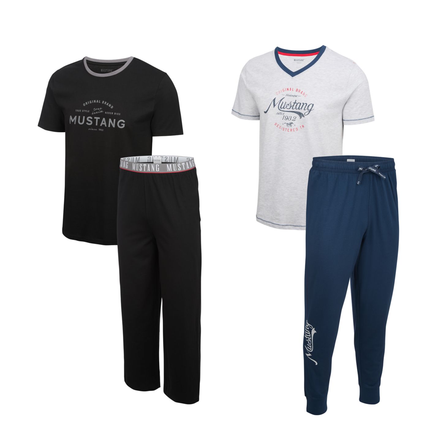 MUSTANG Herren-Pyjama 