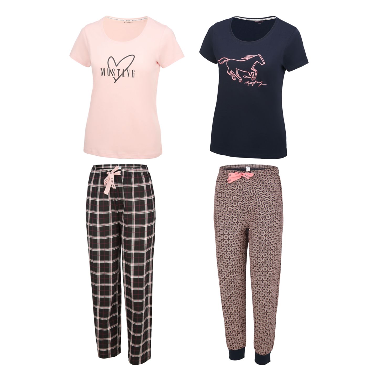 MUSTANG Damen-Pyjama 