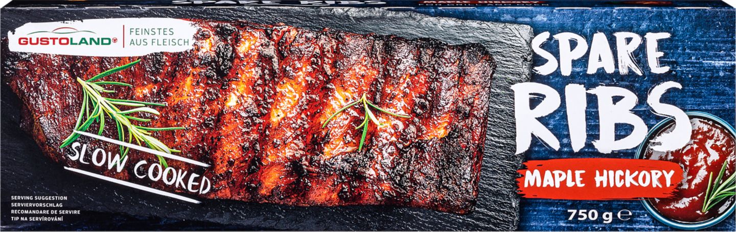 Marinovaná žebírka s BBQ omáčkou
a javorovým sirupem