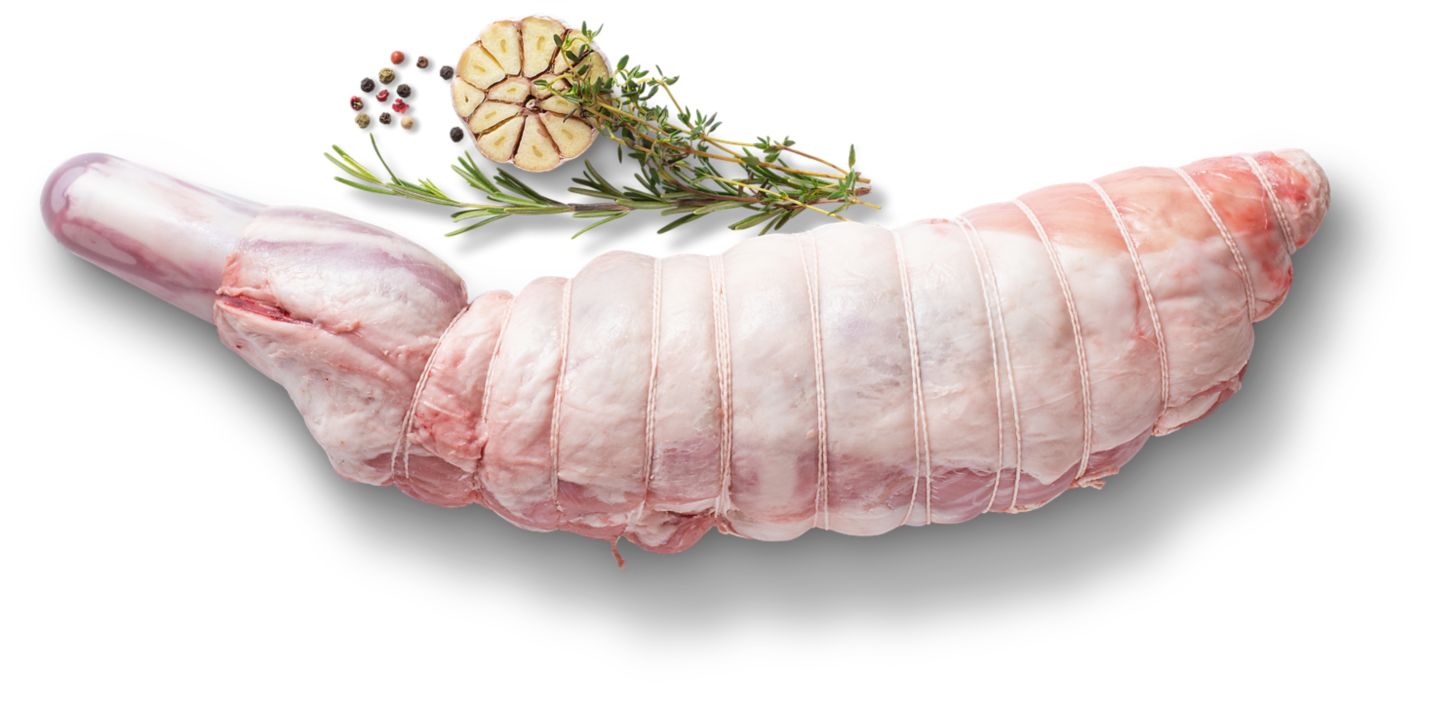 Lammschulter mit Knochen