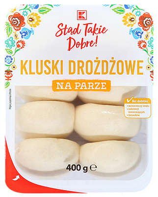 K-Stąd Takie Dobre Kluski drożdżowe na parze