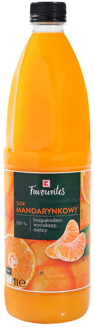 K-Favourites Sok 100% mandarynkowy