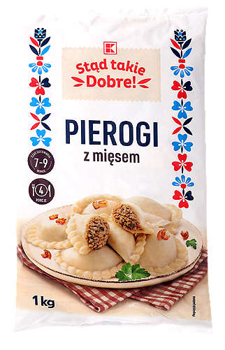 K-Stąd Takie Dobre Pierogi z mięsem