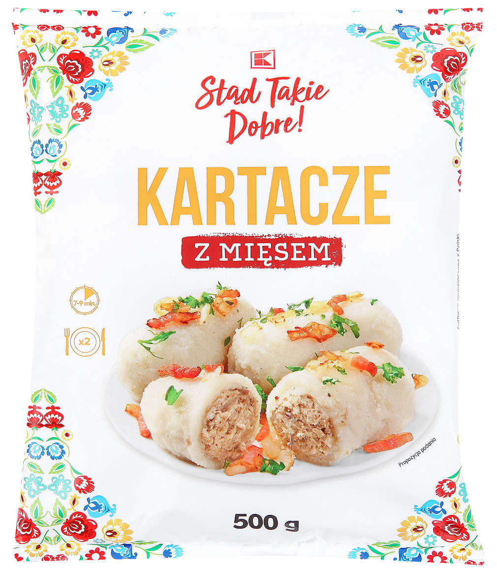 Zdjęcie oferty K-Stąd Takie Dobre Kartacze z mięsem