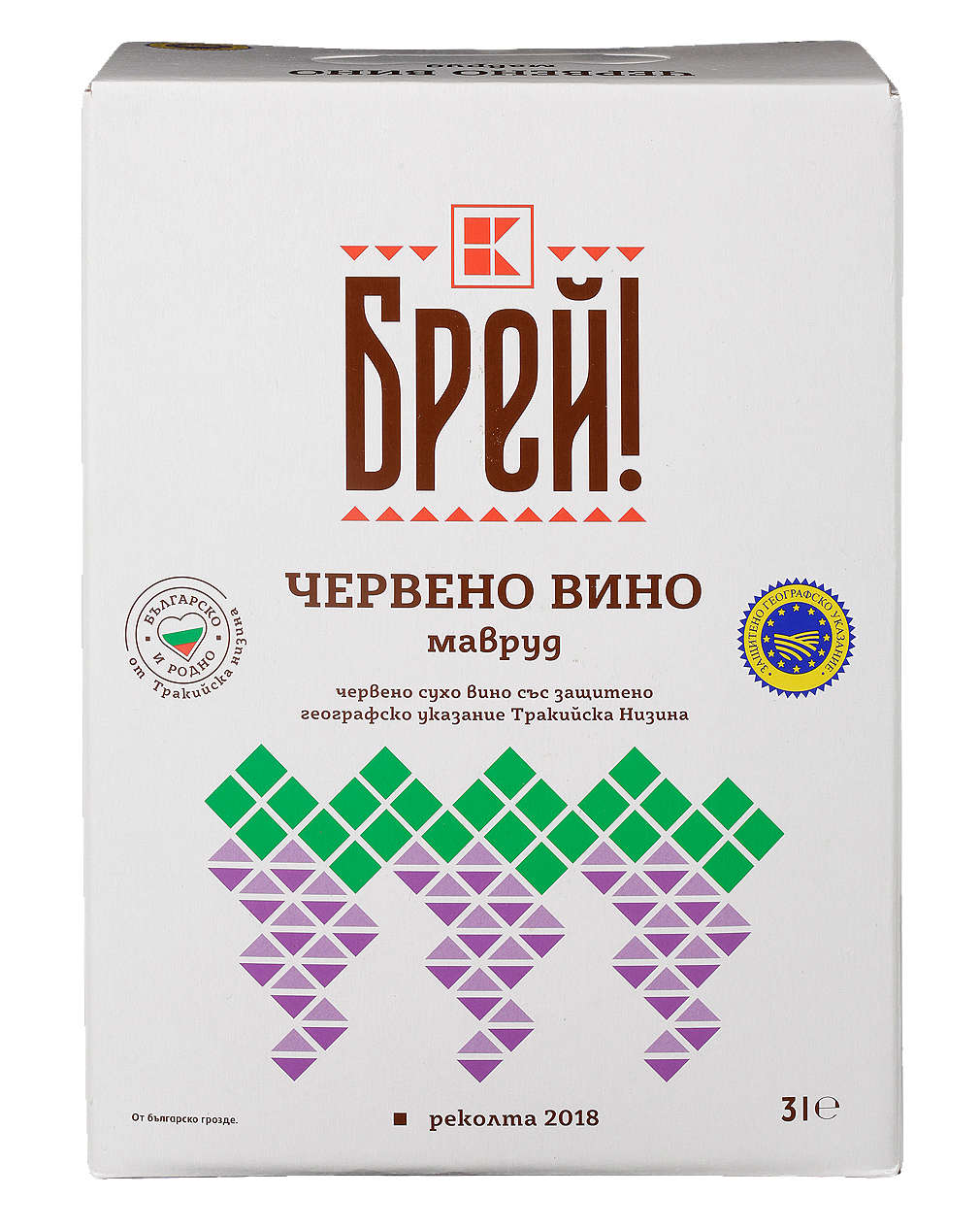 Изображение за продукта Брей! Червено, Бяло вино или Розе различни сортове