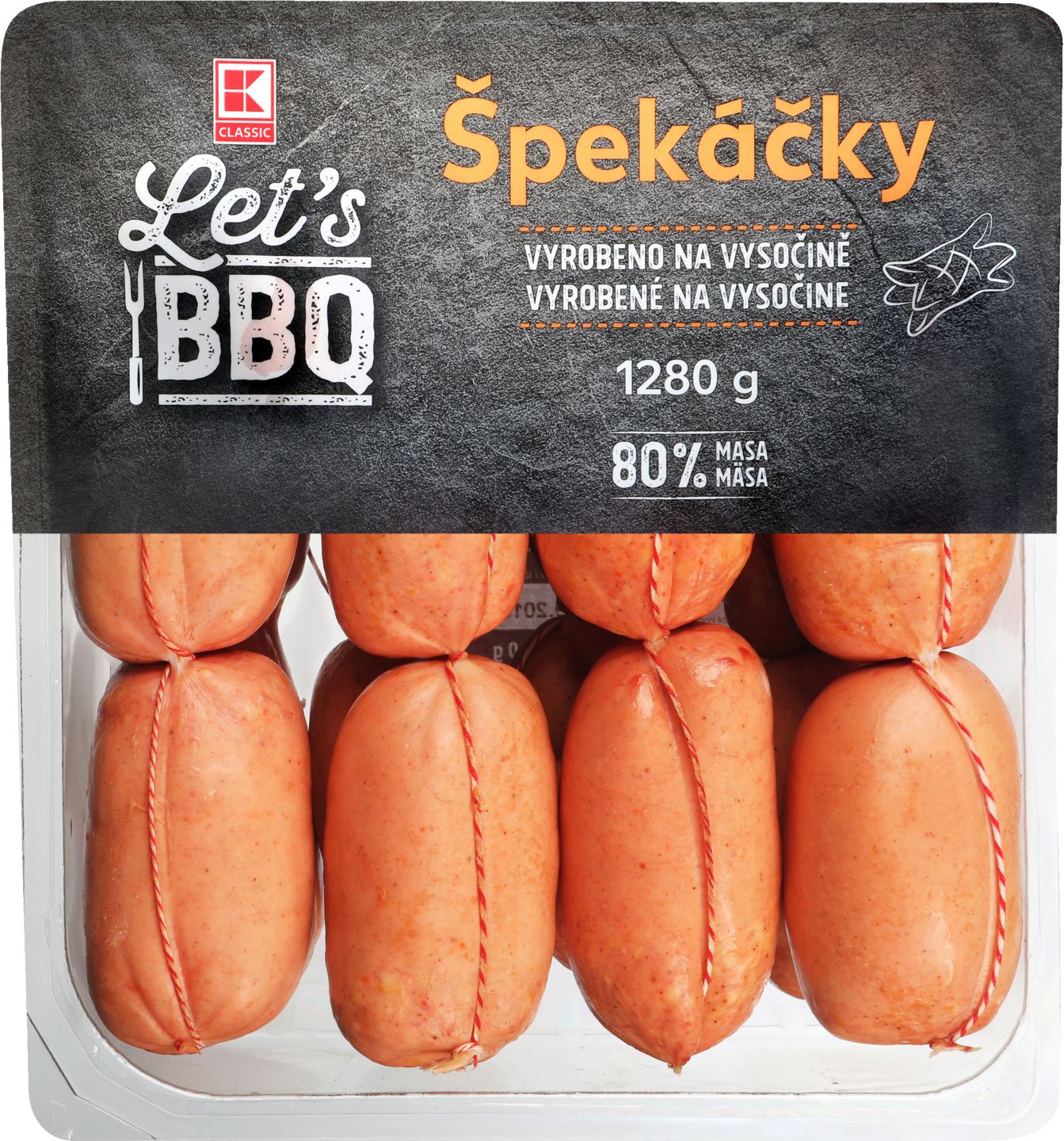 K-Classic Let’s BBQ Špekáčky