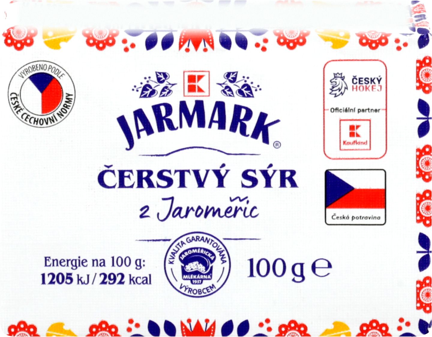 K-JARMARK Čerstvý sýr
z Jaroměřic