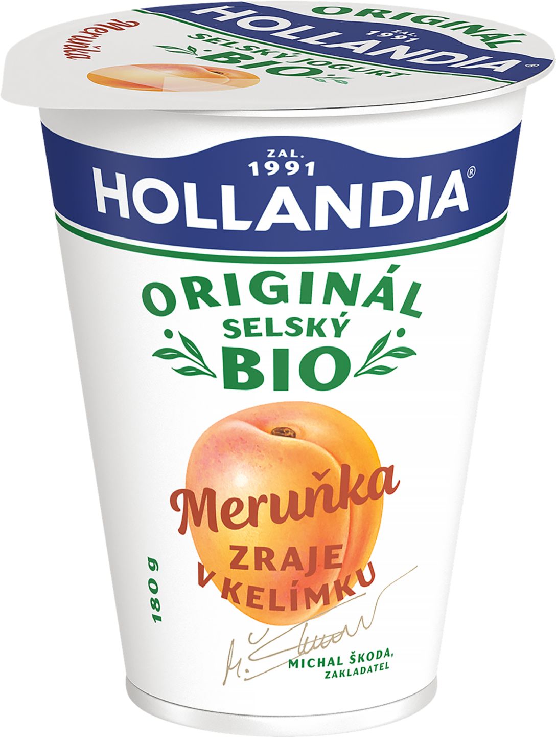 Hollandia Bio selský jogurt