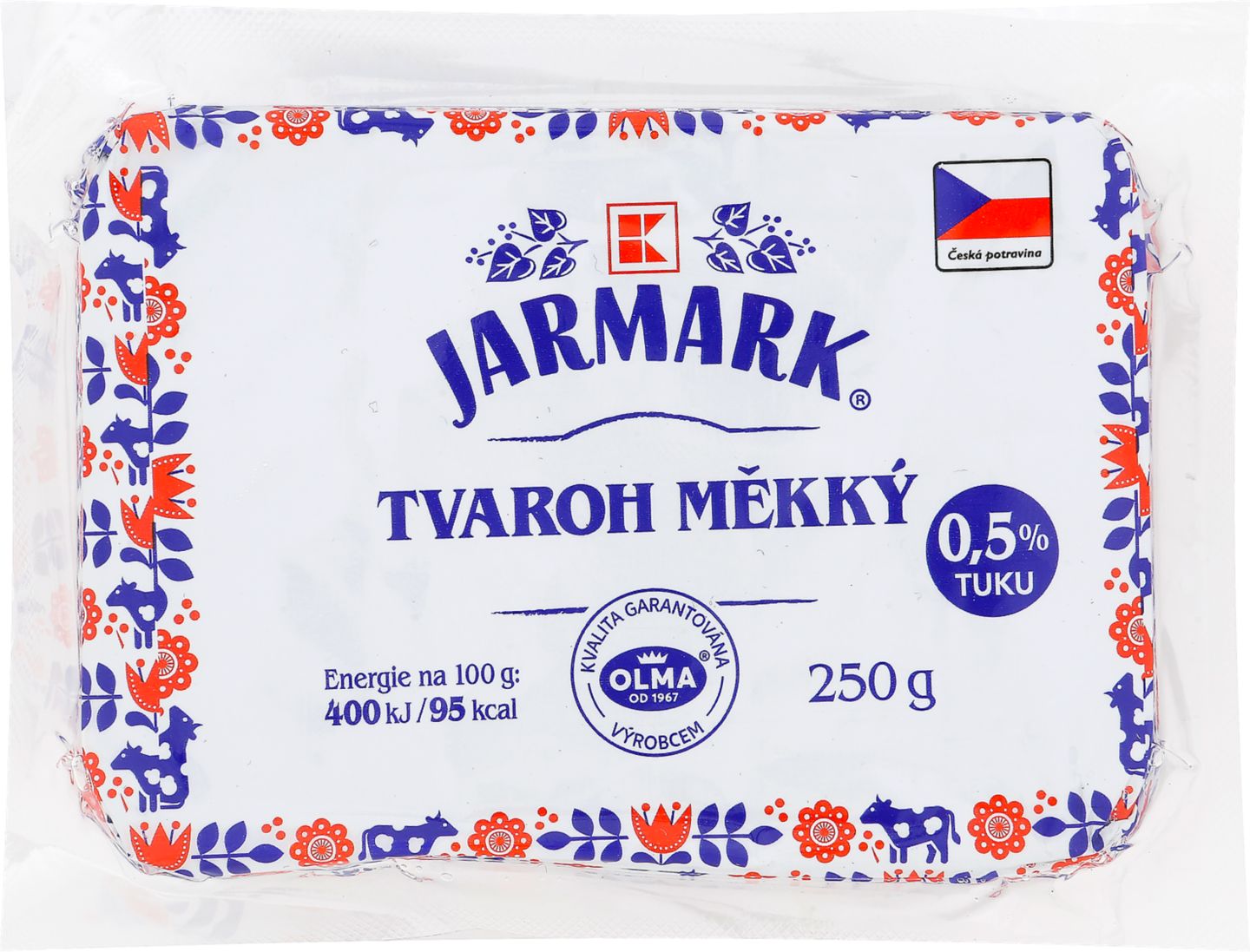 K-Jarmark měkký tvaroh
tuk 0,5 %