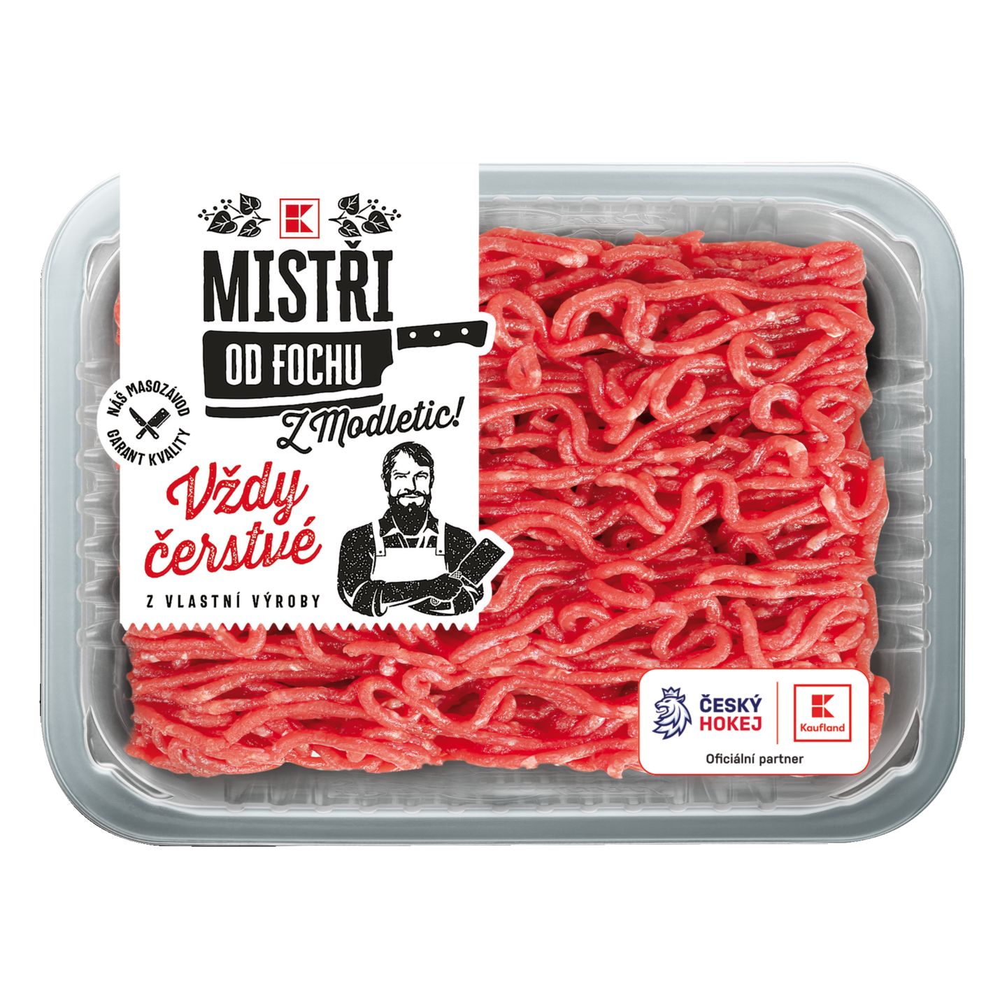 K-Mistři od fochu Hovězí mleté maso
z mladého býka