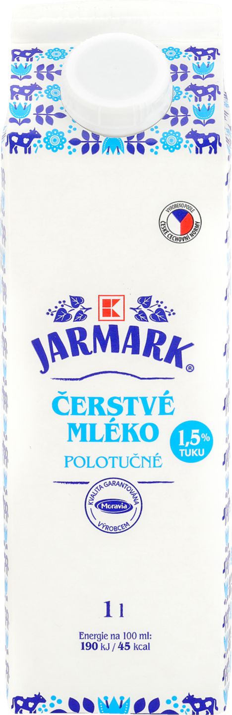 K-Jarmark Čerstvé mléko