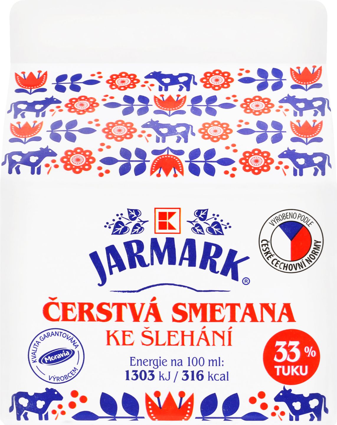 K-Jarmark Smetana ke šlehání 33 %