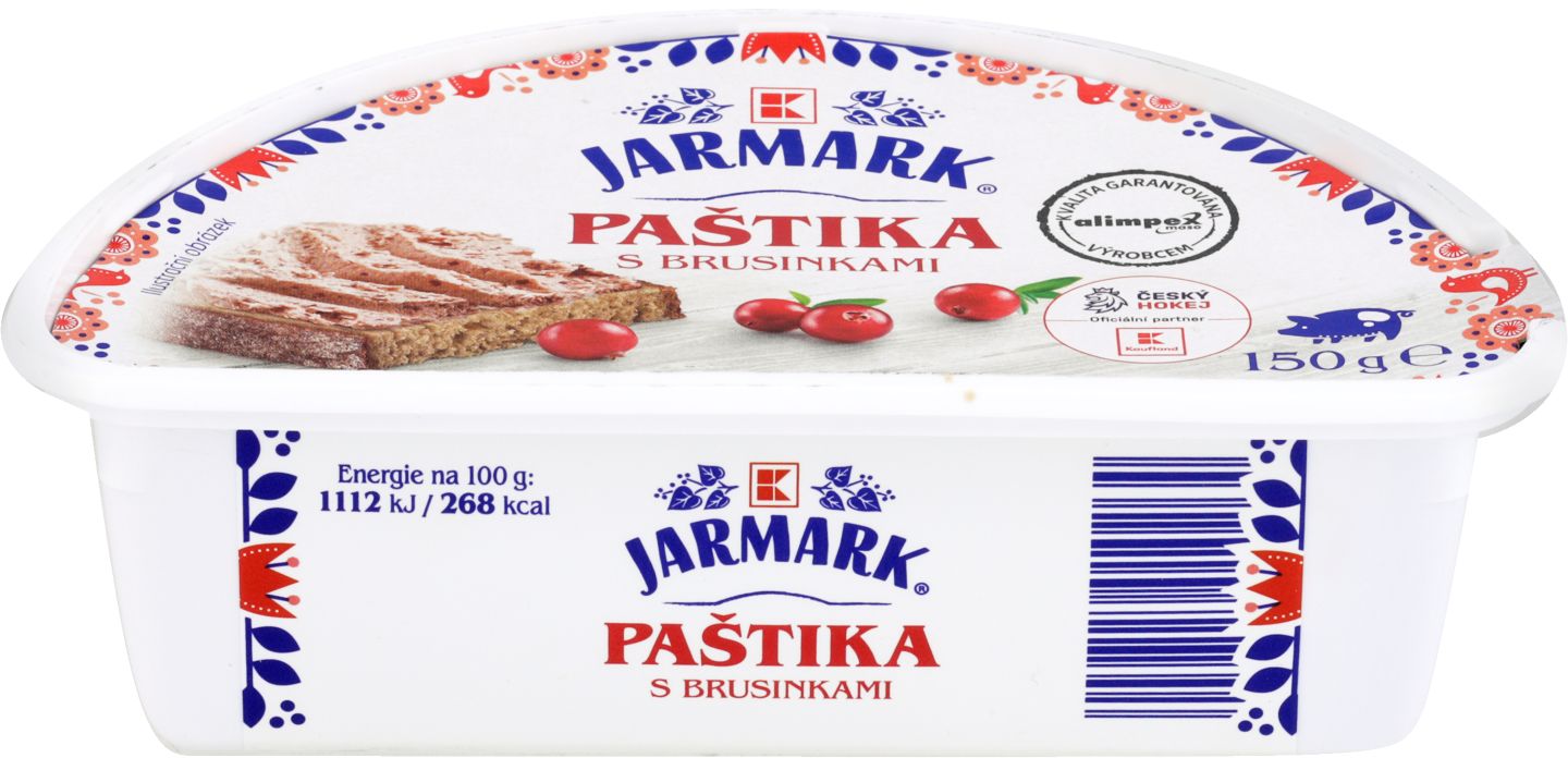 K-JARMARK Paštika s brusinkami