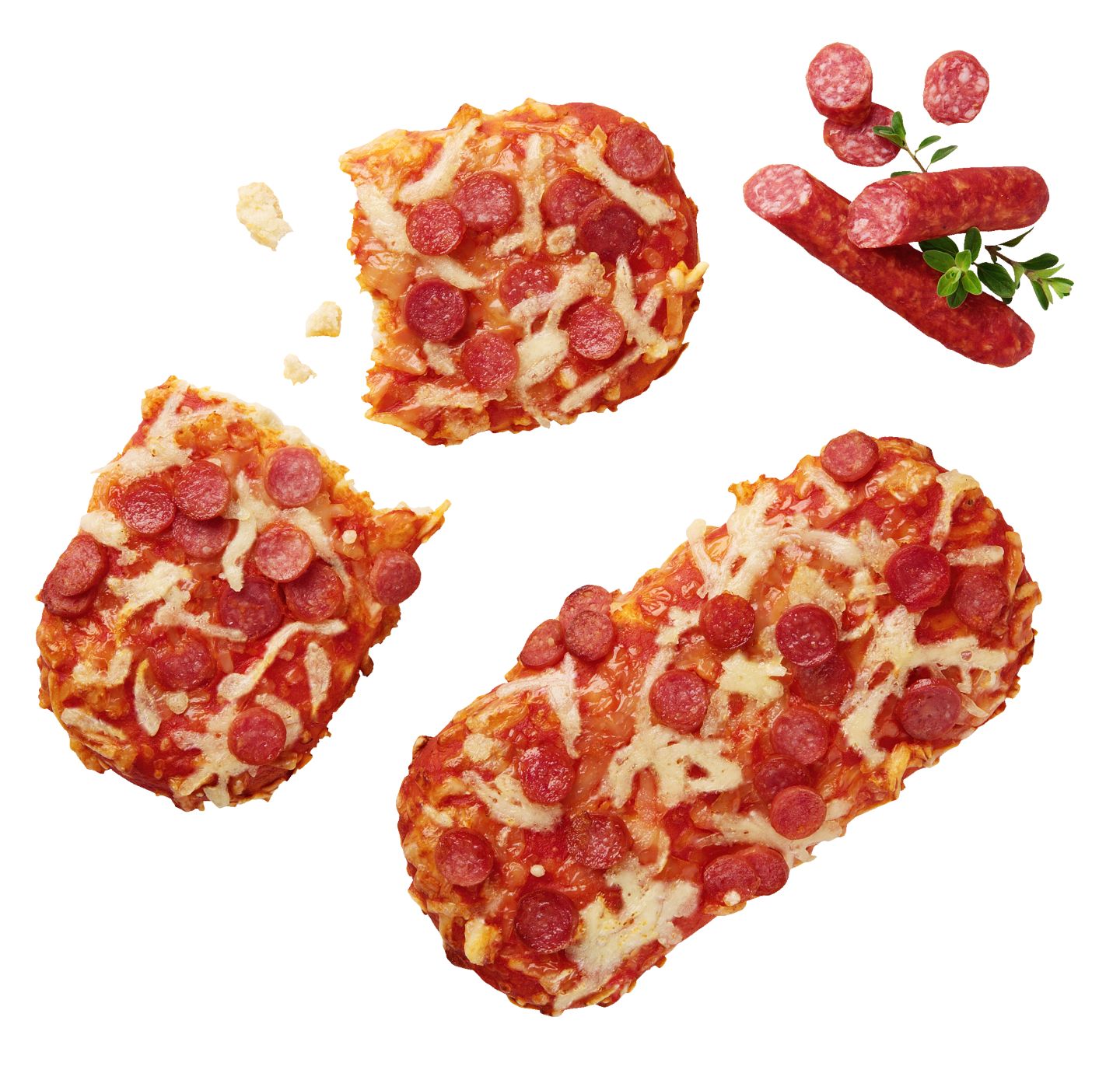 Mini pizza salámová