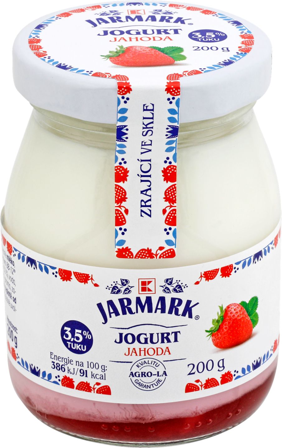 K-Jarmark jogurt ve skle
různé druhy