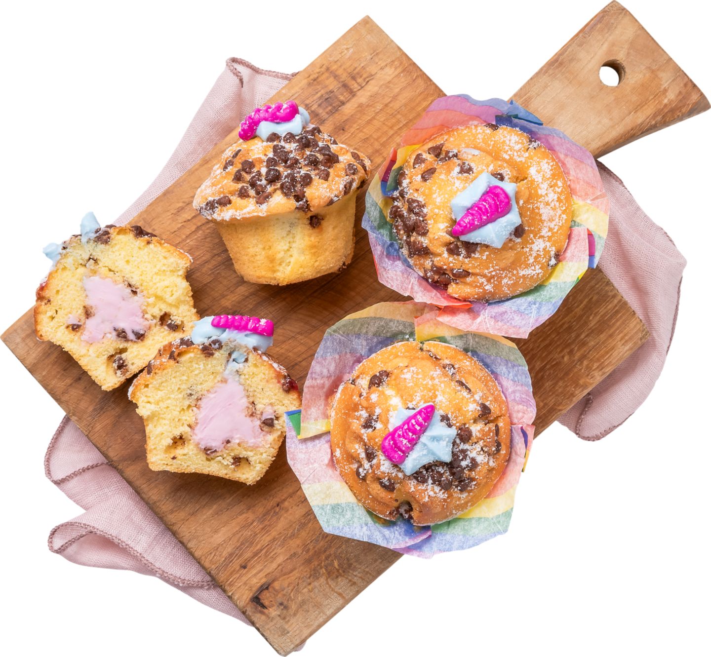 Jednorožčí muffin 