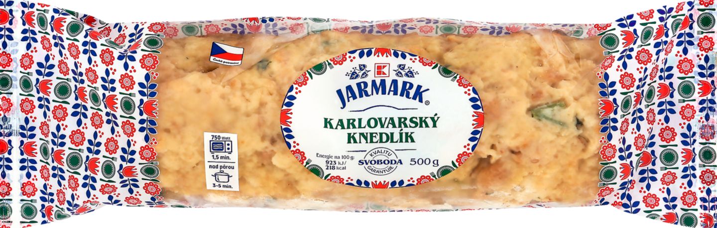 K- Jarmark Karlovarský knedlík
chlazený