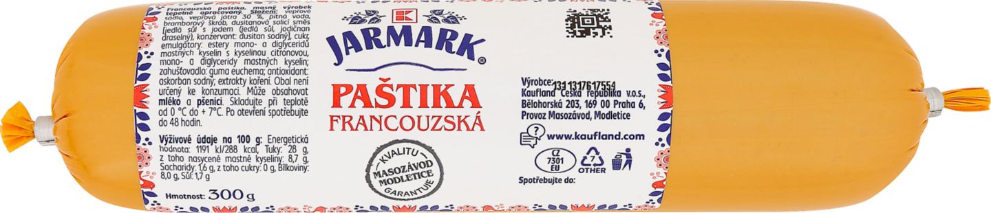 K-Jarmark Francouzská paštika