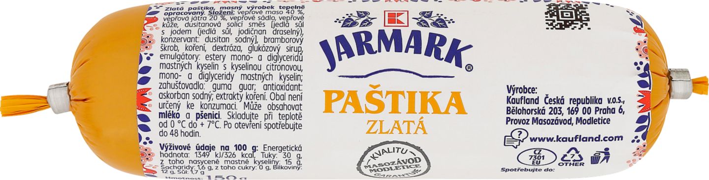 K-Jarmark Zlatá paštika