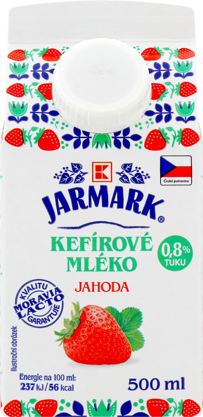 K-Jarmark Kefírové mléko
jahoda/meruňka