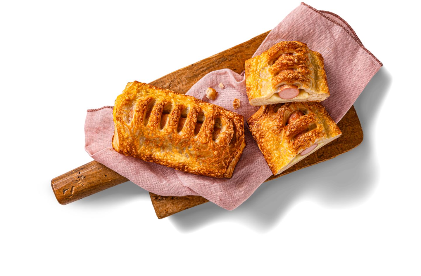 Sýrový snack Wienerle s párkem