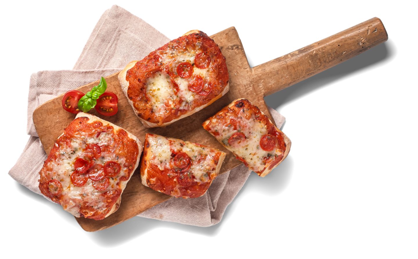 Mini pizza salami 