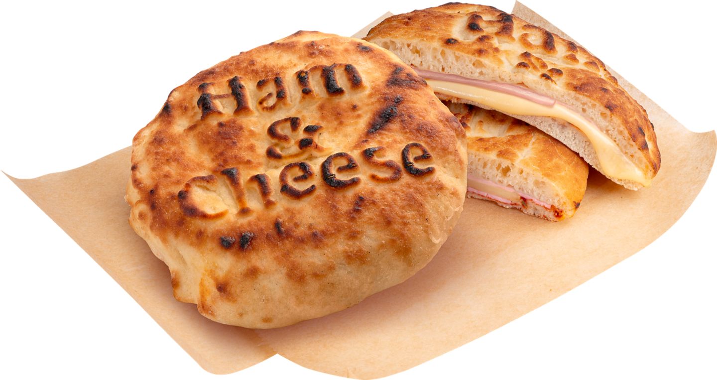 Sandwich se šunkou a sýrem