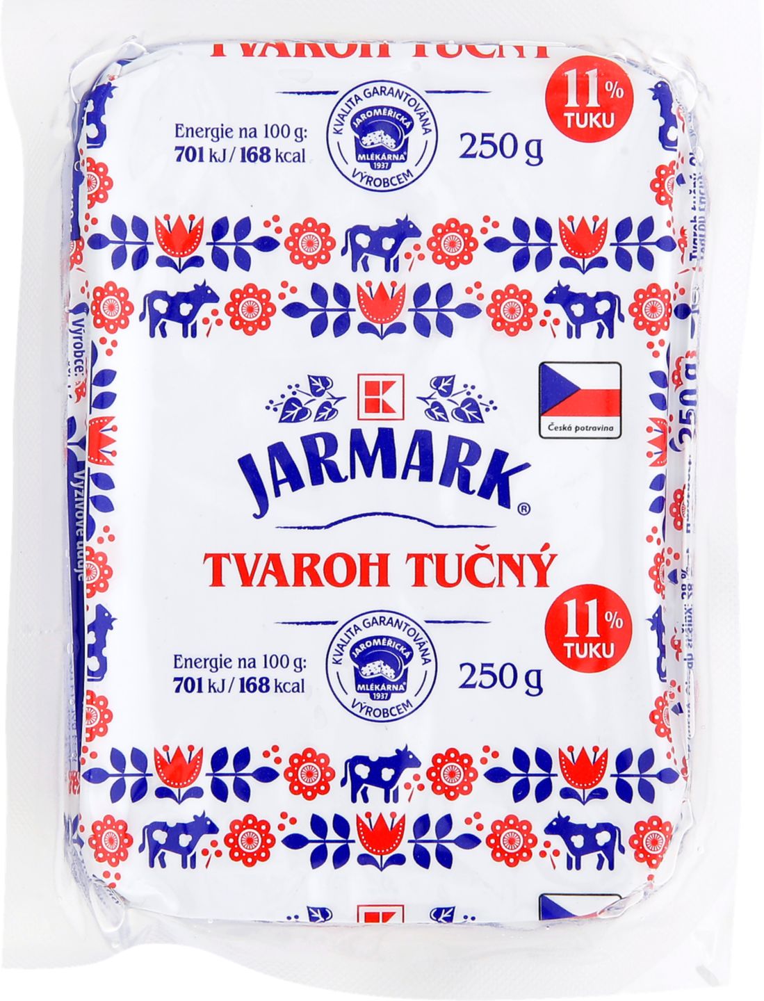 K-Jarmark Tvaroh tučný
tuk 11 %
