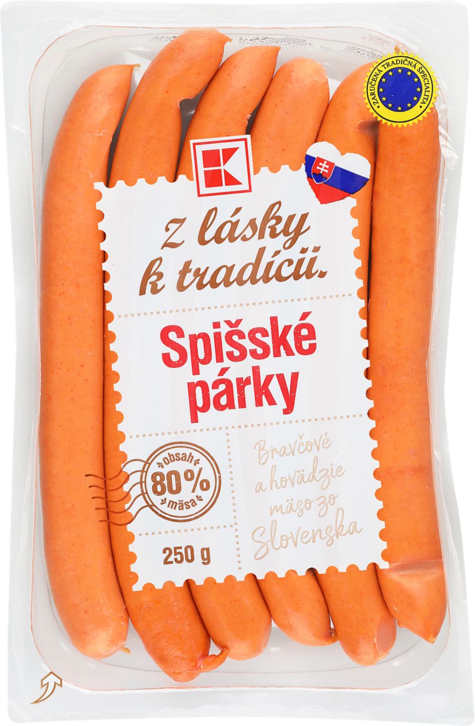 Z lásky k tradícii Spišské párky